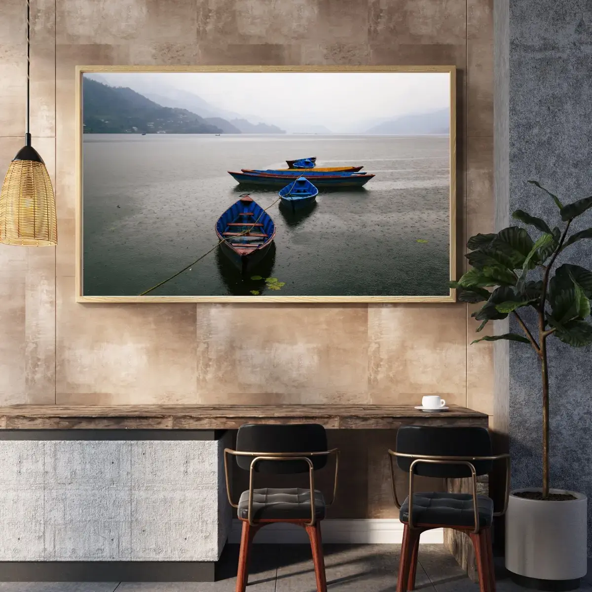 Boats in the Mist — view 6