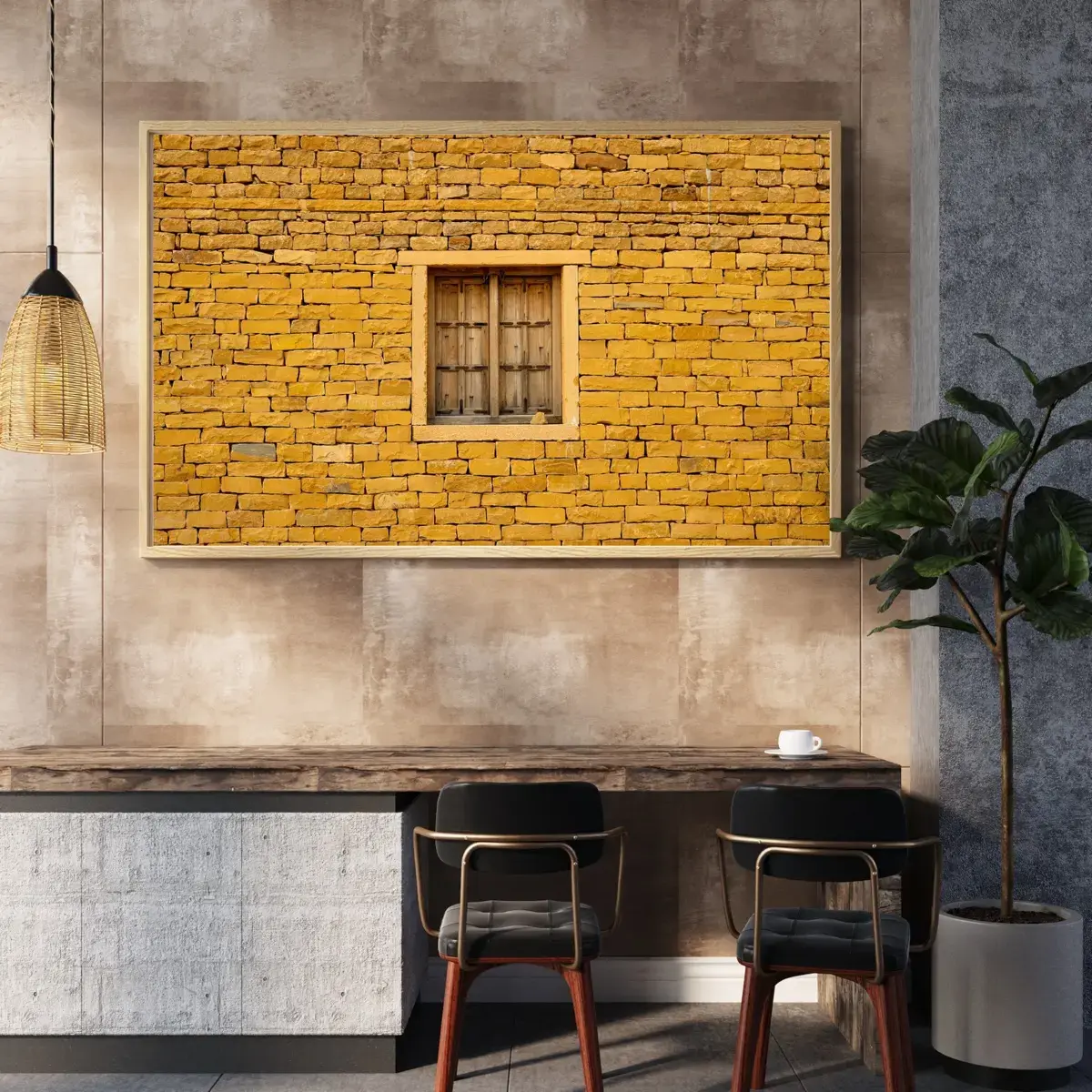 Golden Wall — view 6