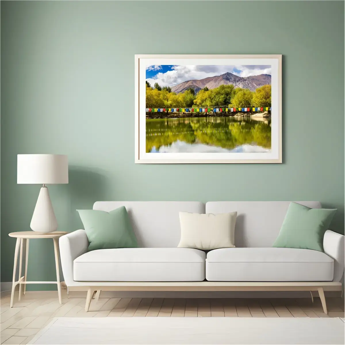 Prayer Flags at Nako — view 3