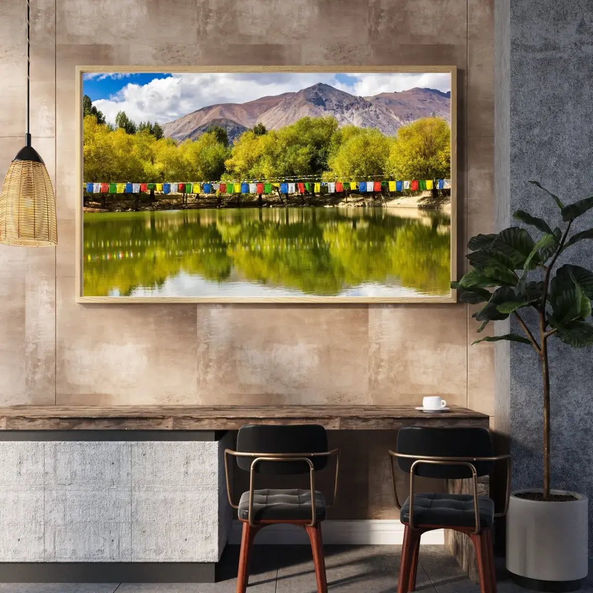 Prayer Flags at Nako — view 6