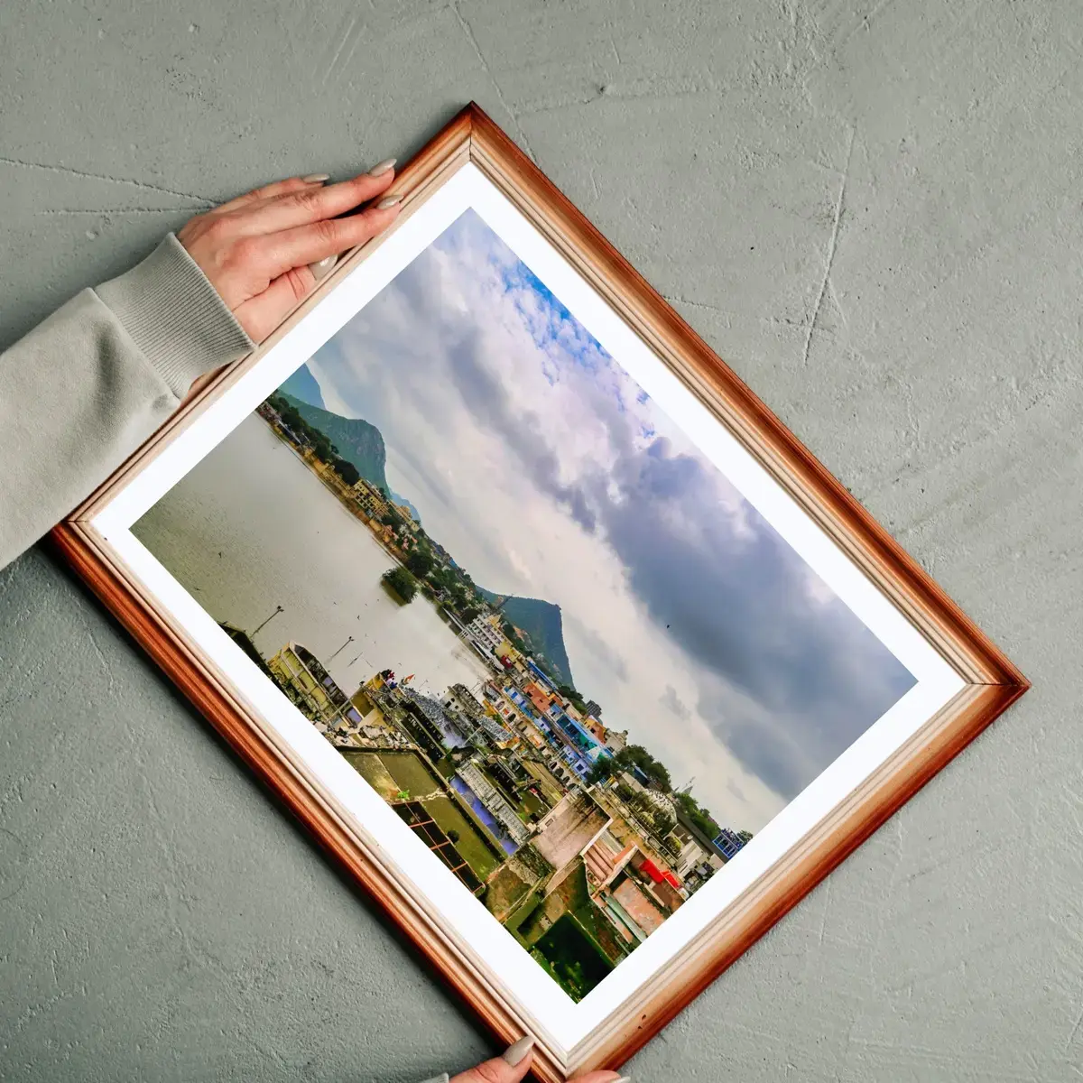 Pushkar at Dusk — view 2