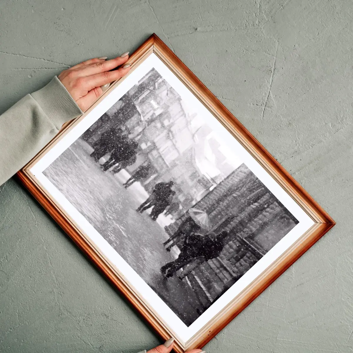 Snowfall in Shimla — view 2