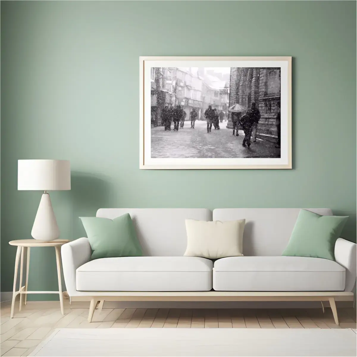 Snowfall in Shimla — view 3