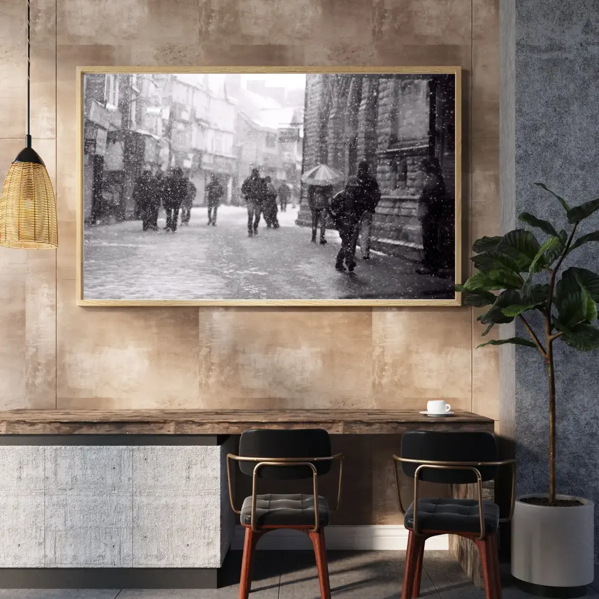 Snowfall in Shimla — view 6