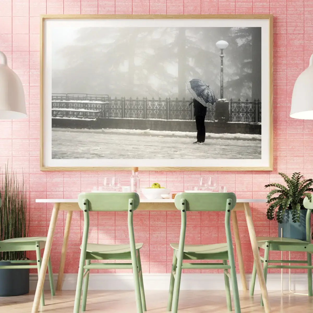 Umbrella in Snow — view 5